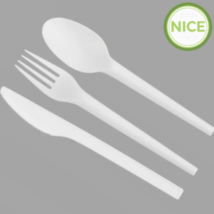 Alternative view of Ống Hút – Muỗng – Nĩa – Dao PLA tự phân hủy