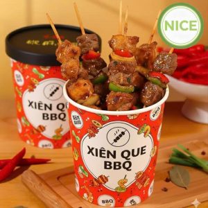 Ly giấy đựng xiên que