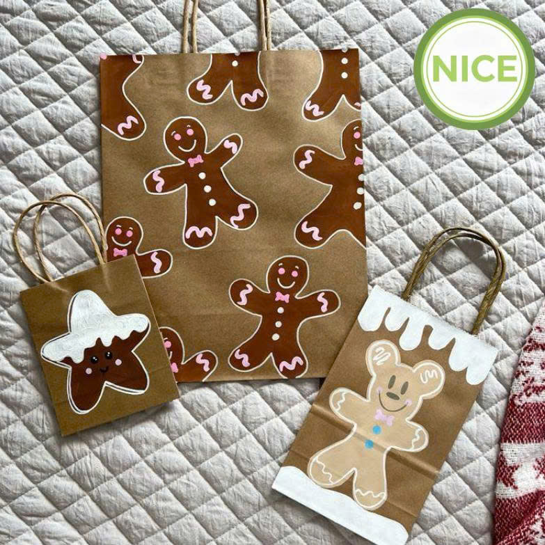 Túi giấy kraft có quai - Ảnh 4