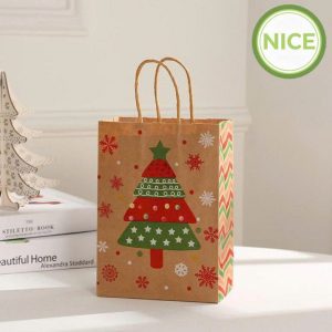 Alternative view of Túi giấy kraft có quai