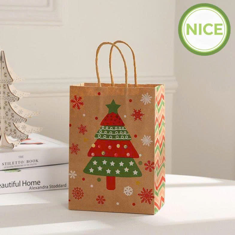 Túi giấy kraft có quai - Ảnh 2