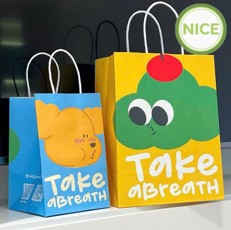 Túi giấy kraft có quai - Ảnh 5