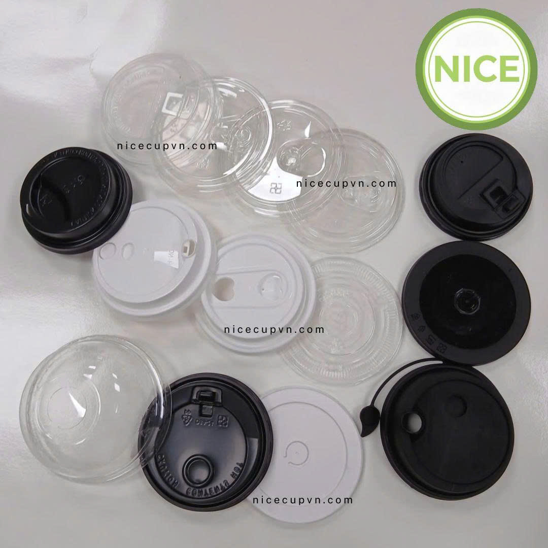 Nắp nhựa cho ly nhựa, ly giấy