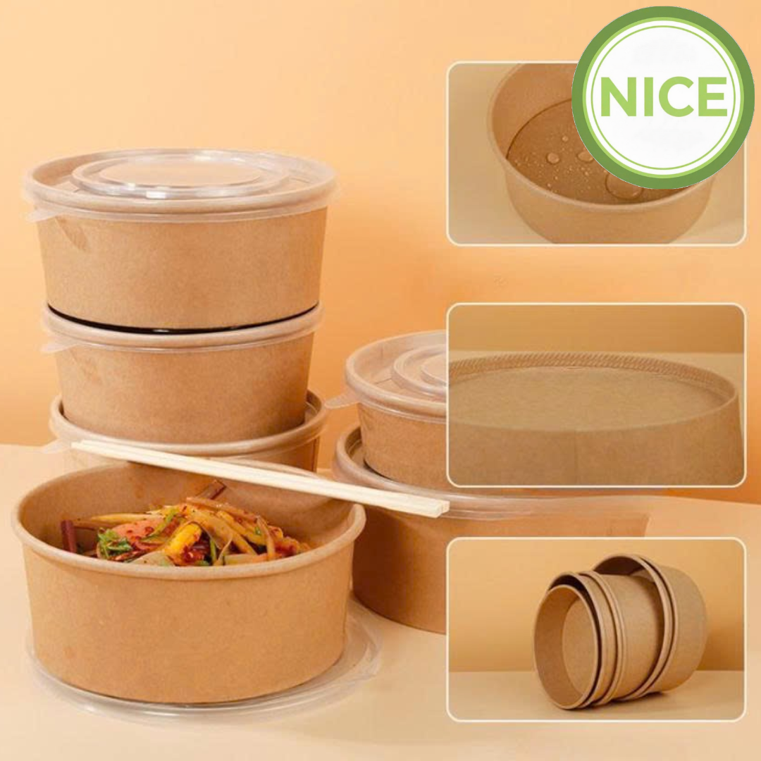 Tô giấy Kraft tròn