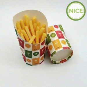 Alternative view of Ly giấy đựng khoai tây chiên