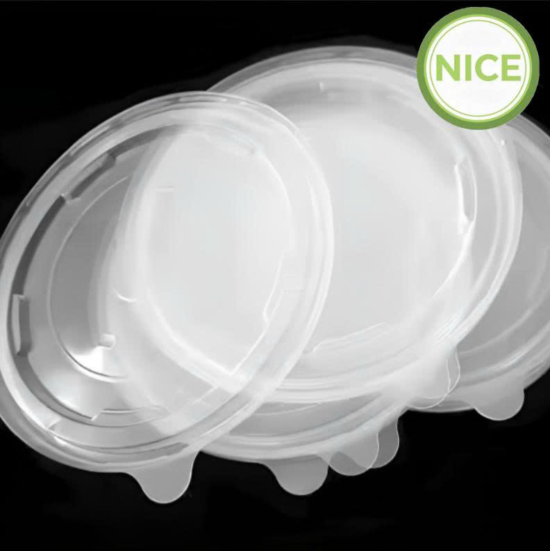 Nắp nhựa cho tô giấy, tô nhựa