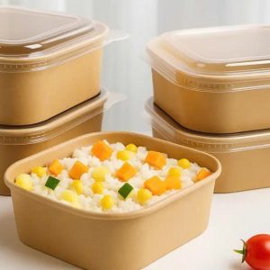 Alternative view of Hộp giấy kraft hình vuông