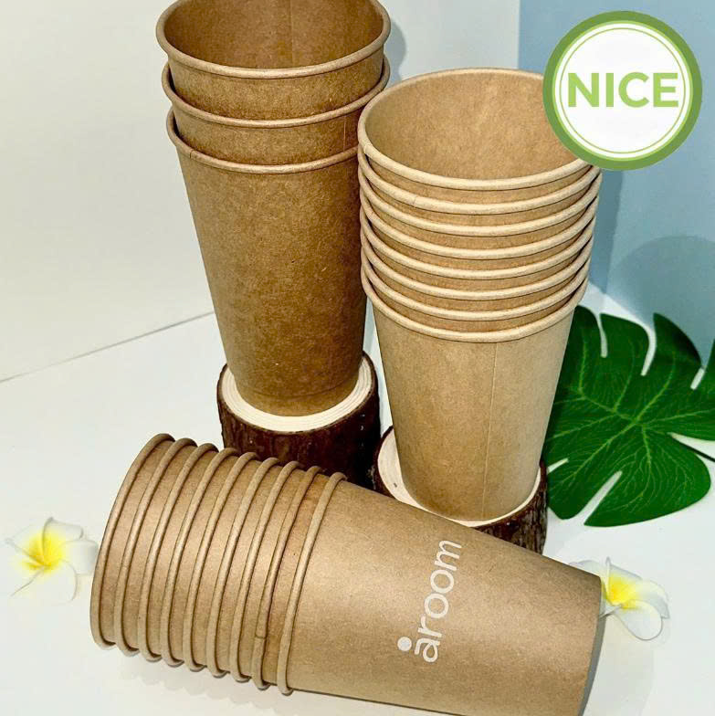 Ly giấy kraft 1 lớp