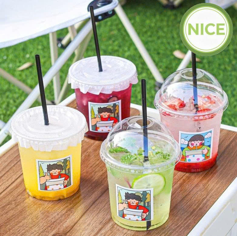 Ly nhựa PET đáy bằng đáy bầu - Ảnh 7