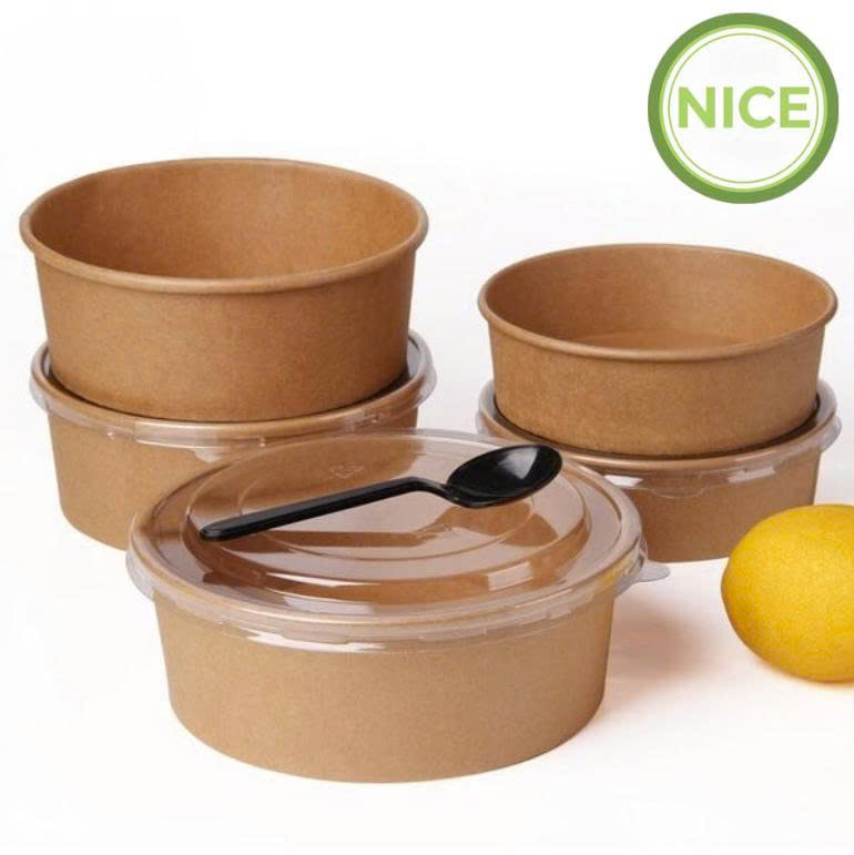 Nắp nhựa cho tô giấy, tô nhựa - Ảnh 5