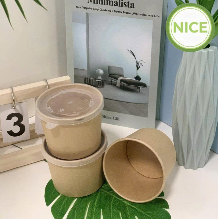 Nắp nhựa cho tô giấy, tô nhựa - Ảnh 6