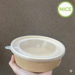 Alternative view of Nắp nhựa cho tô giấy, tô nhựa