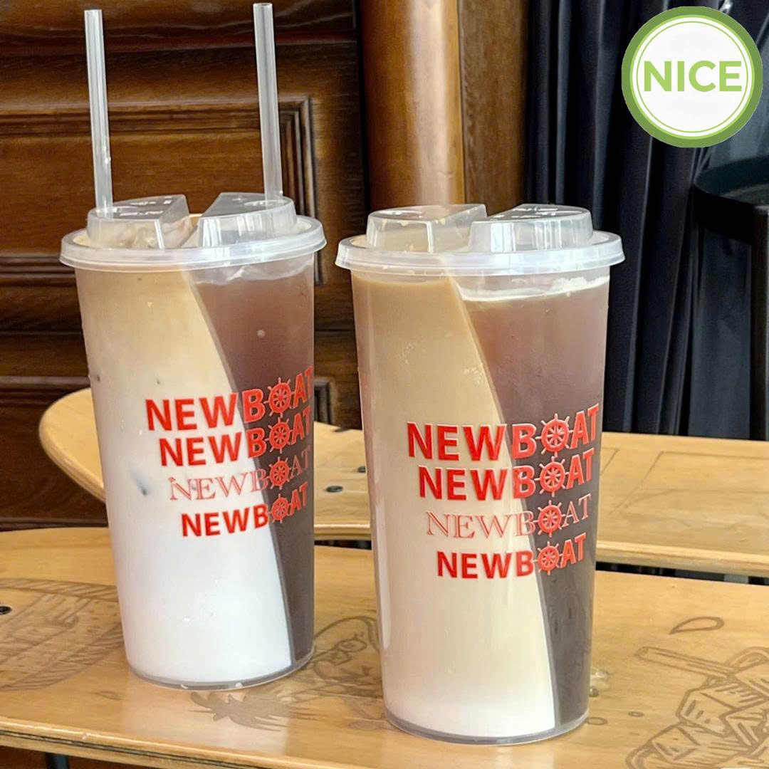 Ly nhựa 2 ngăn - Ảnh 5