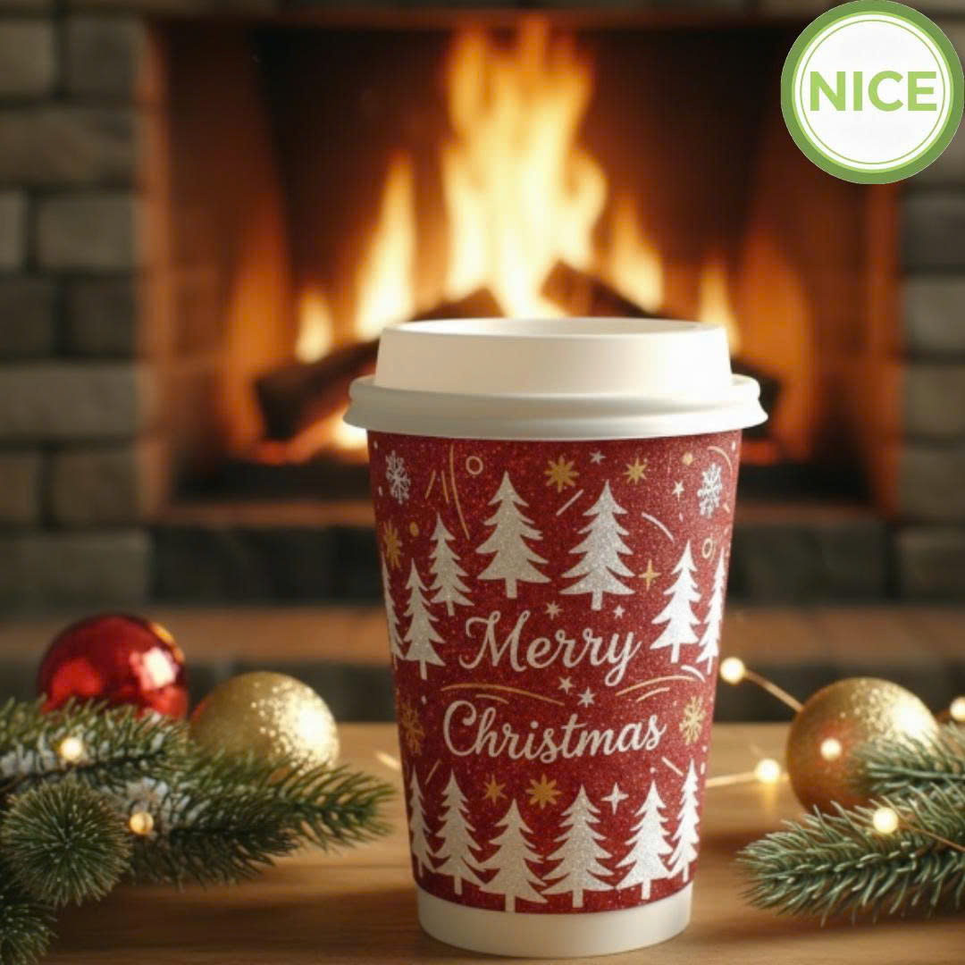 Ly giấy kim tuyến Noel - Ảnh 2