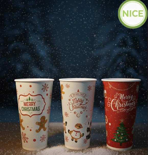 Ly giấy kim tuyến Noel - Ảnh 3