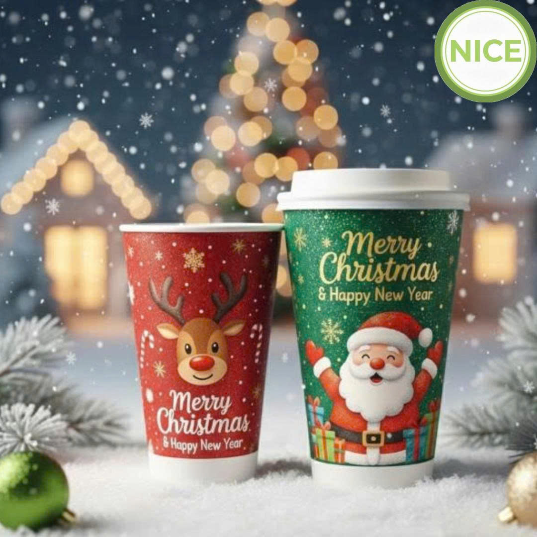 Ly giấy kim tuyến Noel - Ảnh 6