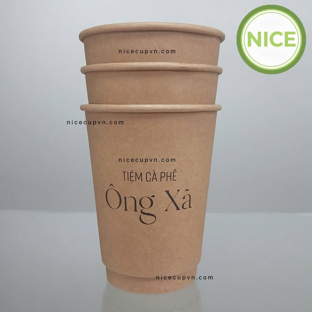 Ly giấy kraft 2 lớp - Ảnh 3