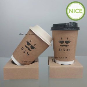 Ly giấy kraft 2 lớp