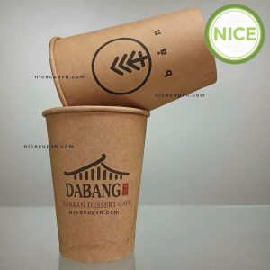 Ly giấy kraft 1 lớp